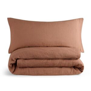 Blumtal POVLEČENÍ mušelín, 100% bavlna, 135/200 cm & 40/80 cm, měděná obraz