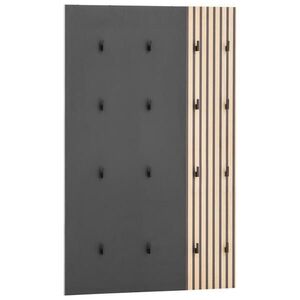 MID.YOU ŠATNÍ PANEL, černá, barvy dubu, 73, 5/109/2, 6 cm obraz