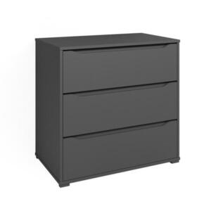 Vicco KREDENC Ruben Antracit 48 x 77.6 cm se 3 zásuvkami obraz