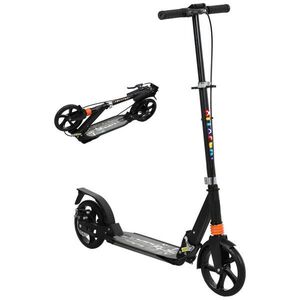 AIYAPLAY ROLLER Dětská koloběžka s nastavitelnými rukojeťmi, skládací, výškově nastavitelná, černá obraz