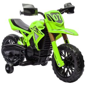 AIYAPLAY DĚTSKÝ elektrický motocykl 12 V Dětský motocykl 3 km/h 3–8 let Děti Zelený obraz