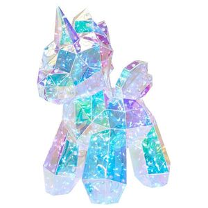 Beliani LED DEKORACE Einhorn Barevná Fornax obraz