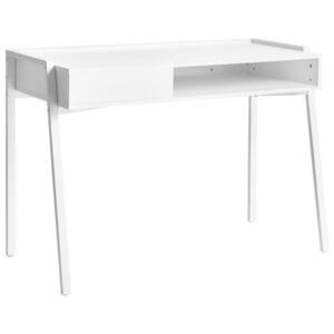 Beliani PSACÍ STŮL Bílý 107/48 cm Kofoten obraz