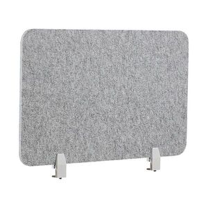 Beliani DĚLICÍ STĚNA NA STŮL 80 x 50 cm Světle šedá Split obraz