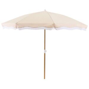 Beliani VELKÝ SLUNEČNÍK 232 cm Béžový Sestriere obraz