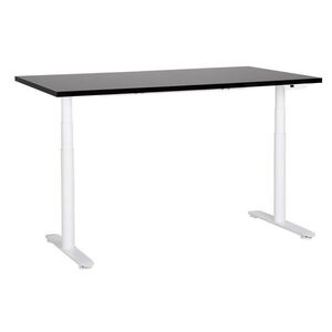 Beliani VÝŠKOVĚ NASTAVITELNÝ Psací stůl Elektrický 160/72 cm Černý Destin IV obraz