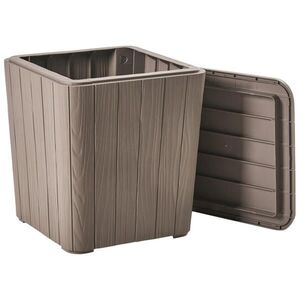 Beliani ÚLOŽNÝ BOX 40/40 cm Taupe obraz
