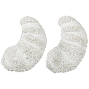 Beliani DEKORATIVNÍ polštář sada 2 ks Krémově bílý 40/25 cm Snowdrop obraz