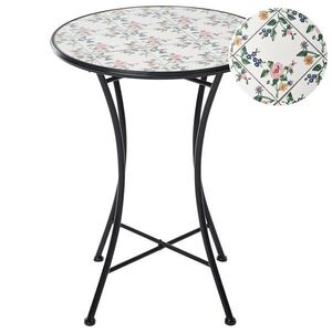 Beliani BISTRO STOLEK 60/60 cm Kov Černý Collio obraz