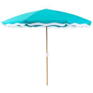 Beliani VELKÝ SLUNEČNÍK 232 cm Tyrkysový Sestriere obraz