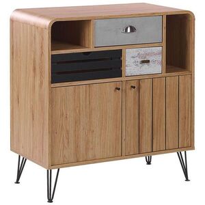 Beliani SIDEBOARD Světle hnědý Kyle obraz