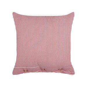 Beliani DEKORATIVNÍ POLŠTÁŘ Červený 45/45 cm Aalita obraz