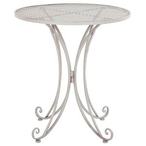 Beliani VENKOVNÍ Bistro stolek 71/71 cm Šedý Cilento obraz