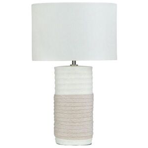Beliani STOLNÍ LAMPA Navia 30/30/50 cm obraz