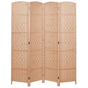 Beliani DĚLICÍ PANEL 4-dílná Přírodní 163/170 cm Lappago obraz