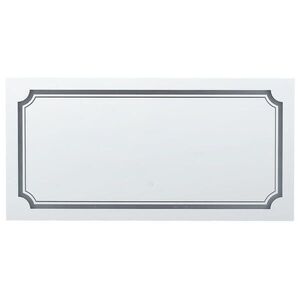 Beliani KOUPELNOVÉ ZRCADLO s LED osvětlením obdélníkové 120/60 cm Arromachnes obraz