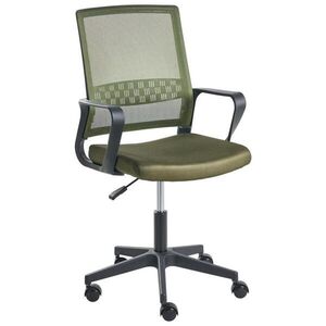 Beliani KANCELÁŘSKÁ ŽIDLE Tmavě zelená Ease obraz