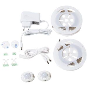 Beliani LED pásek 2 x 120 cm bílý ATRATO obraz