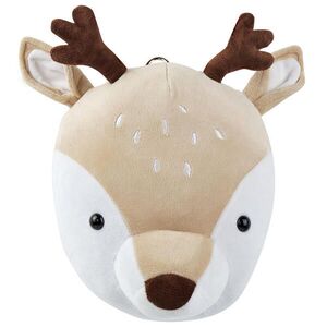 Beliani NÁSTĚNNÁ DEKORACE Bavlna béžová Bambi obraz