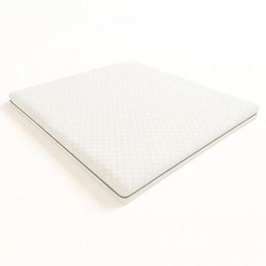 The White Stone VRCHNÍ Matrace 135x190 z Memory Pěny s 9 Diferencovanými Zónami ; Výška 5 cm ; Snímatelný Potah z Pure Hypoalergenní Tkaniny obraz