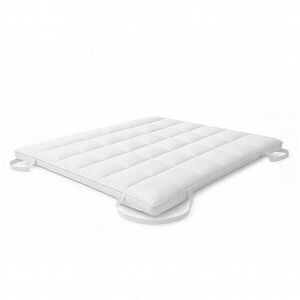 The White Stone TOPPER 120x190 cm s výplní 500 g ; Prošívaný chránič matrace ; Prodyšný mikrovláknový potah s elastickými popruhy v rozích obraz