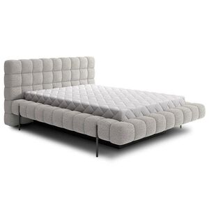 Petits-meubles BOXSPRING POSTEL 180/200 Ezio Světle šedá obraz