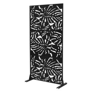 ML-DESIGN KOVOVÝ PARAVÁN Roma 90x180 cm černý z oceli obraz