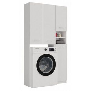 RAUMHIRSCH FURNITURE SKŘÍŇ NA PRAČKU Sada koupelnových skříněk bílá 96/180/30 obraz