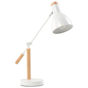 Beliani STOLNÍ LAMPA NA PSACÍ STŮL Peckos 13/13/50 cm obraz