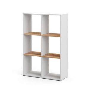Vicco DĚLICÍ STĚNA Karree Bílý/zlatý dub 72 x 107.8 cm obraz