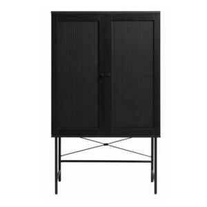 Selsey VYSOKÁ komoda Mogest, černá, 80 cm obraz