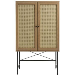 Selsey VYSOKÁ komoda Mogest, béžová, 80 cm obraz