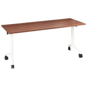 Beliani PSACÍ STŮL Skládací Tmavě hnědý 160/60 cm Cavi obraz