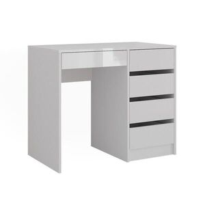Vicco TOALETNÍ STOLEK Sherry Bílá/bílý vysoký lesk 89.8 cm obraz