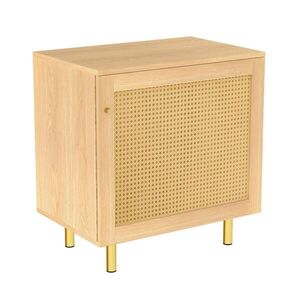 Urban Meuble KOMODA ratan přírodní 60 cm 1 dvířka kompaktní obraz
