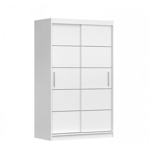 imoebel24 SKŘÍŇ s otočnými dveřmiNeomi 06 120 cm 120/200/61 cm, 2dveřová, bílý obraz