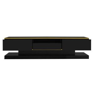 Urban Meuble TV STOLEK černý 180/38/45 cm obraz