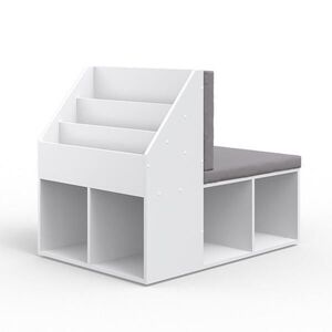 Vicco DĚTSKÁ POLIČKA Onix Bílá 97.1 x 78.4 cm obraz