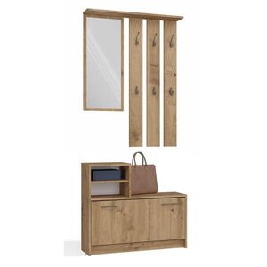 RAUMHIRSCH FURNITURE ŠATNÍK praktická šatníková sestava se zrcadlem Artisan 85/180/24 obraz