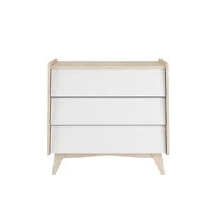 RAUMHIRSCH FURNITURE DĚTSKÁ KOMODA SoSixty – rustikální elegance a funkčnost, bílá obraz