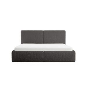 Fedve POLŠTÁŘOVÁ POSTEL Riberia Slim 180x200 cm, Tmavě šedá obraz