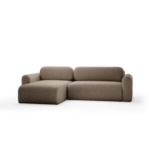 Fedve ROHOVÁ SOFA Thekla s funkcí spaní, Hnědá obraz