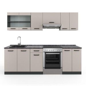 Vicco KUCHYŇSKÁ LINKA R-Line Kašmír 240 cm , PD Antracit obraz
