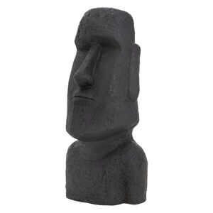 ECD-Germany SOCHA MOAI RAPA NUI, výška 78 cm, antracitová, z polyresinu obraz