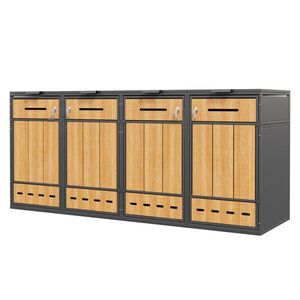 FLIEKS BOX NA ODPADKOVÉ NÁDOBY, 4dílný, 120–240 l obraz