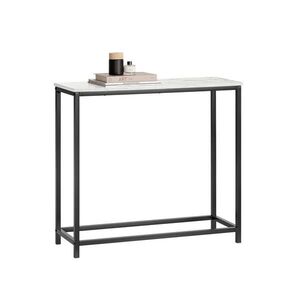 SoBuy KONZOLOVÝ STOLEK DO PŘEDSÍNĚ s 1 policí Bílá 80x30x75cm Moderní obraz