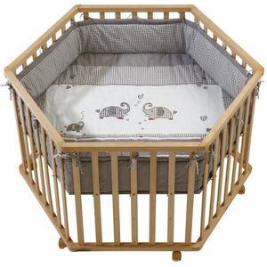 Roba OHRÁDKA 6-hranná Jumbo twins šedá obraz