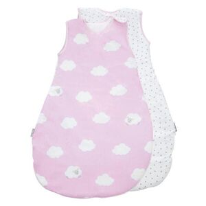 Roba SPACÍ PYTEL - Kleine Wolke růžová - délka 90 cm obraz