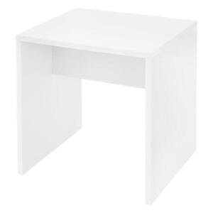 ML-DESIGN STOLIČKA bílá 40x36x41 cm k toaletnímu stolku obraz