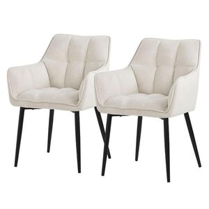 ML-DESIGN JÍDELNÍŽIDLA, SADA 2 KS, krémová froté látka obraz
